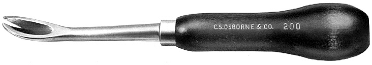 C.S. Osborne Claw Tool # 200 Larger Image-Size & Fit Guide 